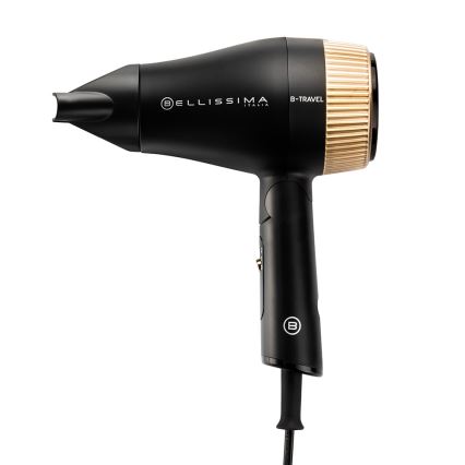 Bellissima 11872 - Utazó hajszárító B-TRAVEL 1400W/230V fekete/arany