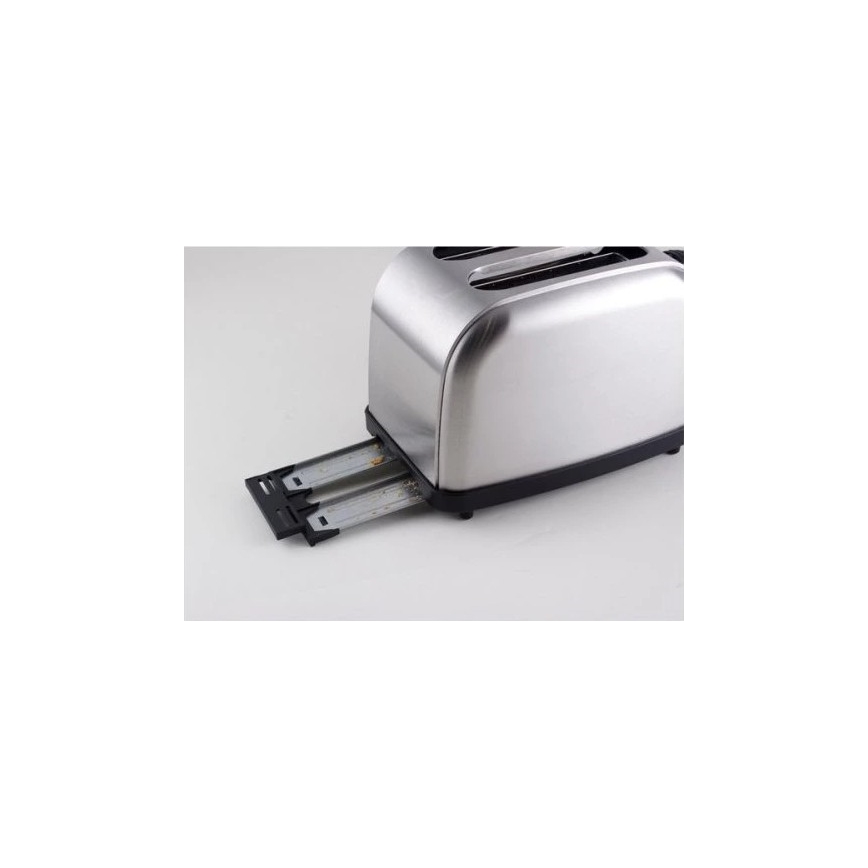 Beper - 2 szeletes kenyérpirító 900W/230V rozsdamentes acél
