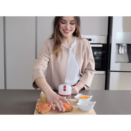 Beper - Feltölthető konyhai aprító 30W/5V 1500 mAh 250 ml