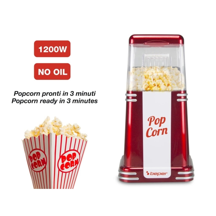 Beper - Popcornkészítő 1200W/230V
