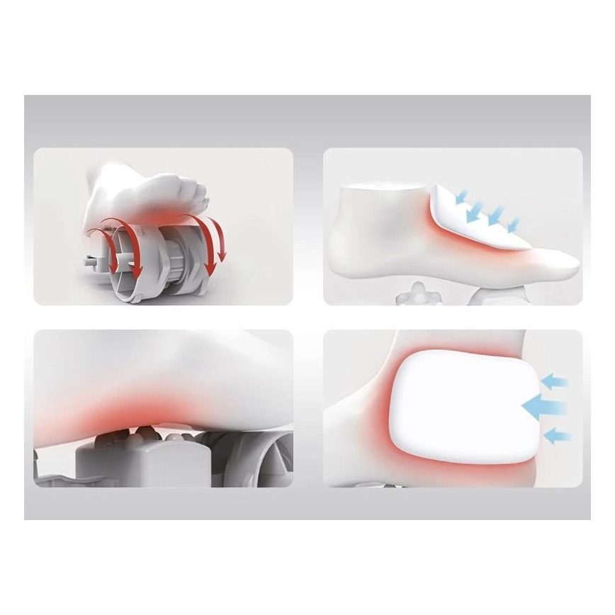 Beper - SHIATSU lábmasszírozó 36W/230V + távirányító