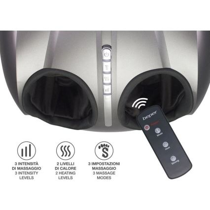Beper - SHIATSU lábmasszírozó 36W/230V + távirányító