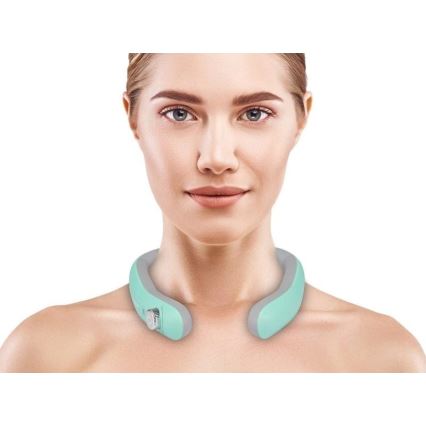 Beper - Újratölthető EMS nyakmasszírozó 5V/900 mAh menta