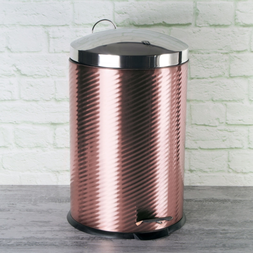 BerlingerHaus - Szemetes 20 l rózsaarany/rozsdamentes acél