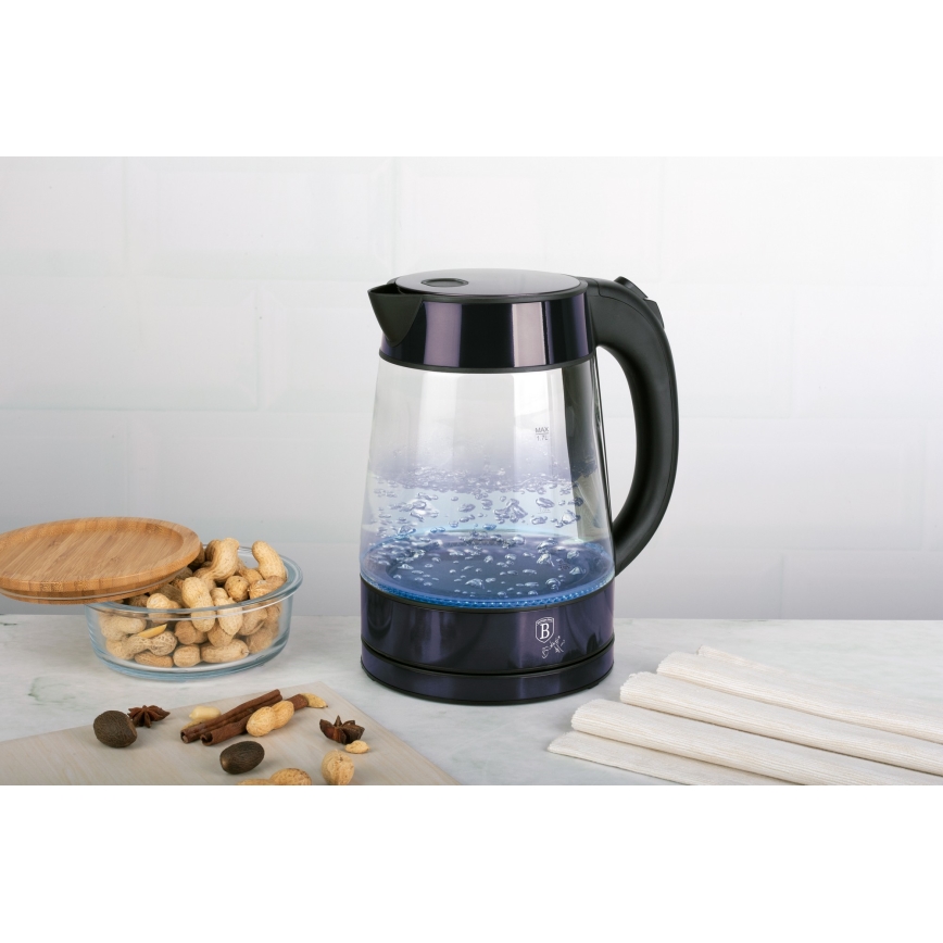 BerlingerHaus - Vízforraló 1,7 l 2200W/230V rozsdamentes acél/lila