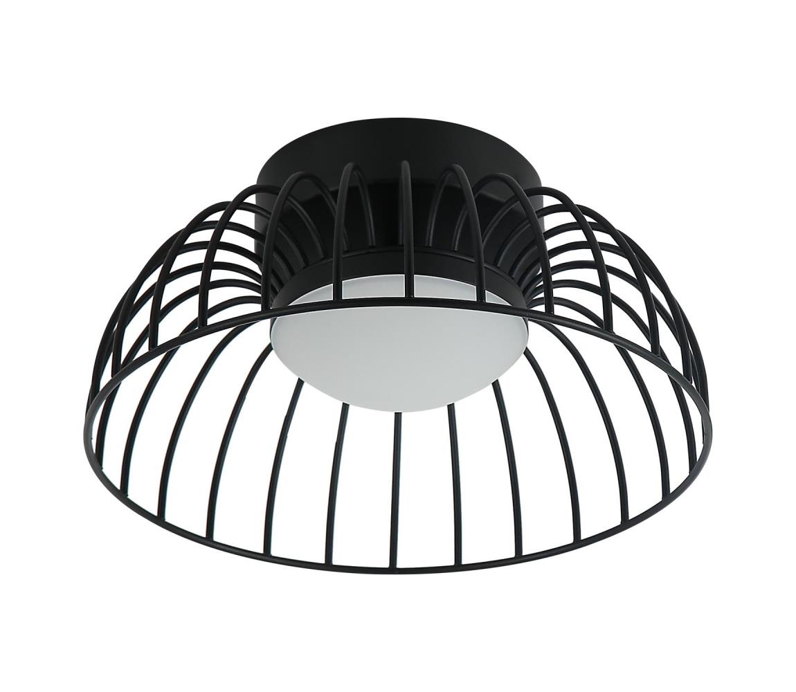 BETSY LED mennyezeti lámpa, 12W/230V, Ø 25 cm, fekete LM