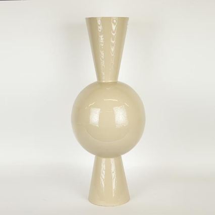 Bézs fémváza 60x25 cm