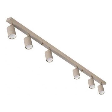 Bézs spotlámpa 6xGU10/35W/230V