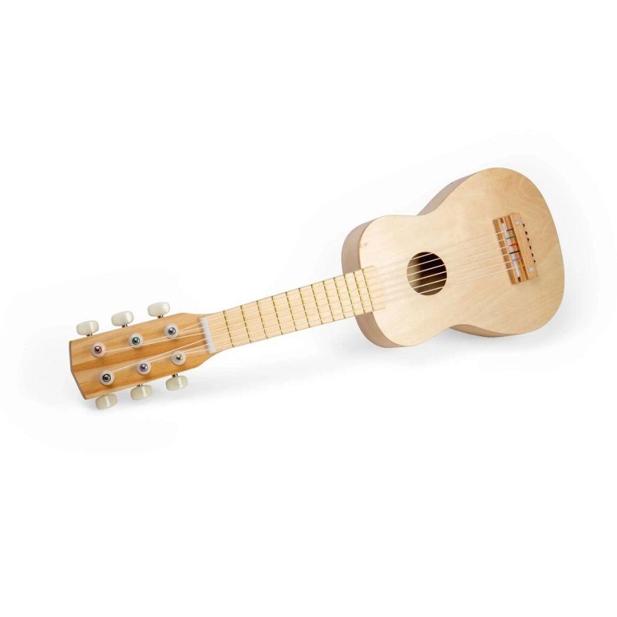 Bigjigs Toys - Gyermek fa gitár