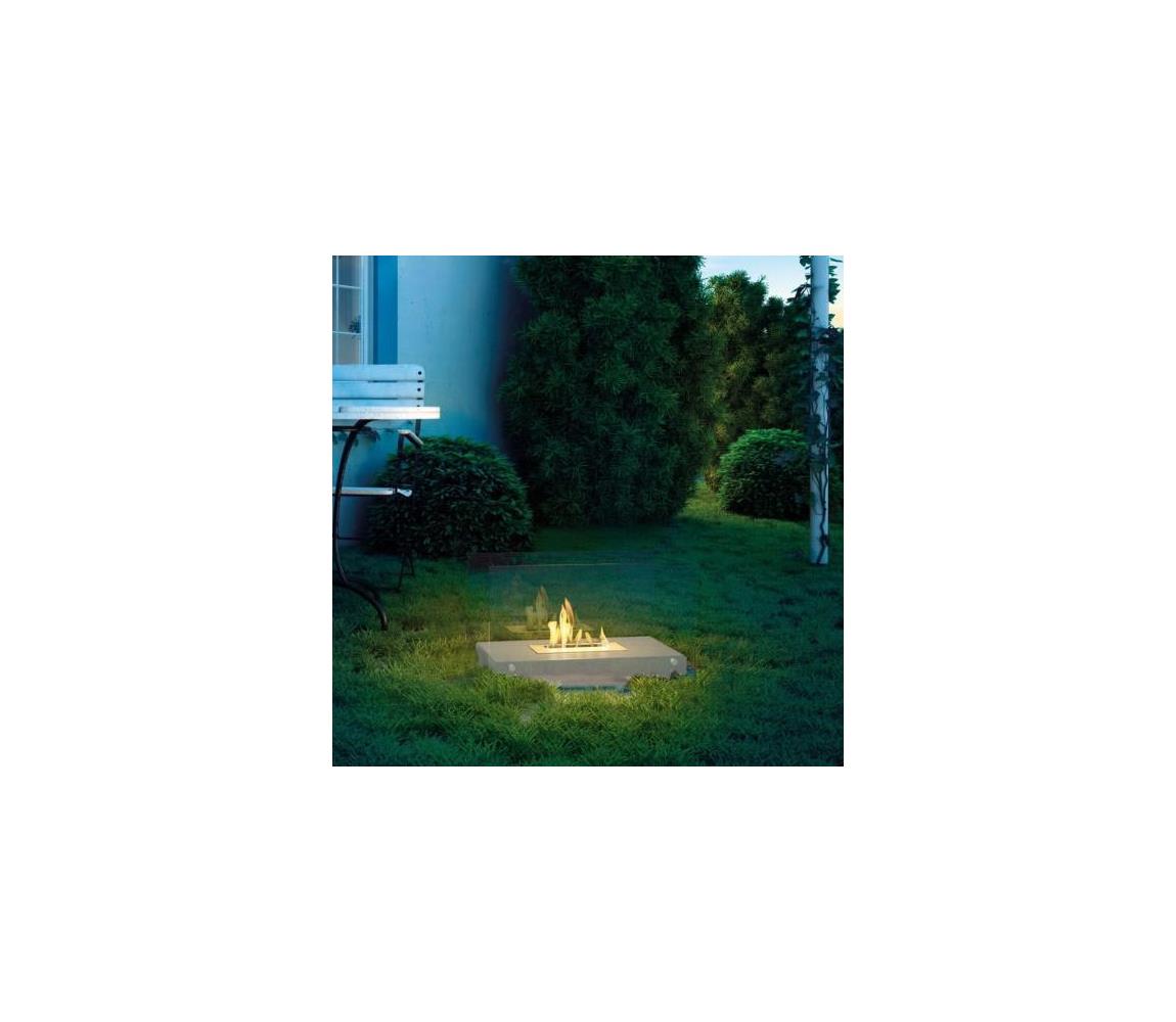 Kratki BIO kandalló HOTEL 40,2x70 cm, 2 kW, fehér, TUV tanúsítvány HOTEL/BIALY/TUV