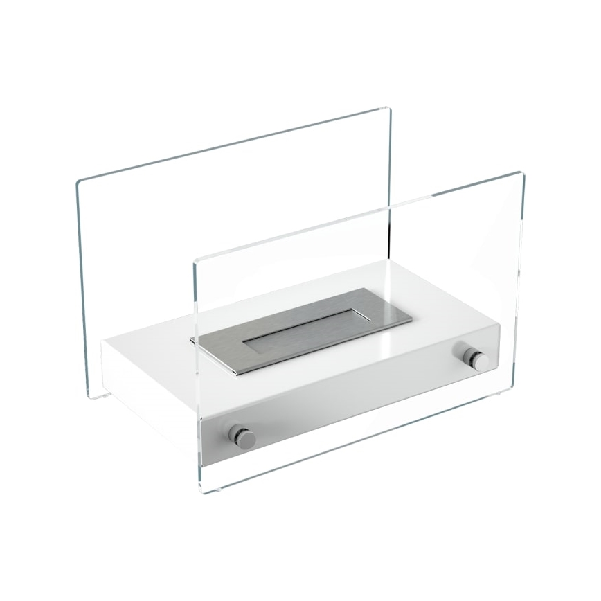 Kratki - BIO kandalló 25,2x39cm 1kW fehér