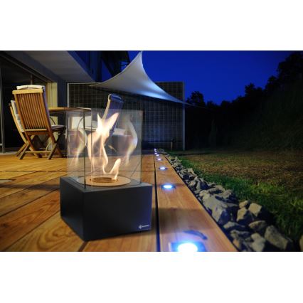 Kratki - BIO kandalló 35,3x25 cm 1kW fekete