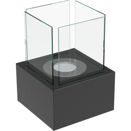 Kratki - BIO kandalló 35,3x25 cm 1kW fekete