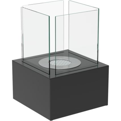 Kratki - BIO kandalló 35,3x25 cm 1kW fekete