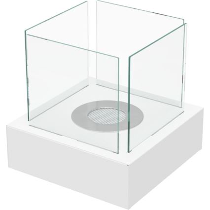 Kratki - BIO kandalló 30,3x30 cm 1kW fehér