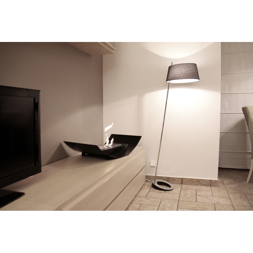 Kratki - BIO kandalló 12,4x47 cm 1kW fekete