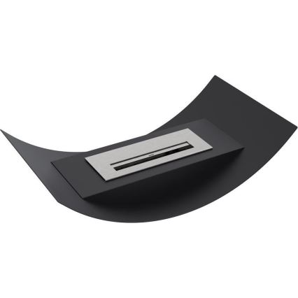 Kratki - BIO kandalló 12,4x47 cm 1kW fekete