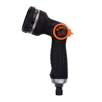 BLACK+DECKER - Öntözőpisztoly 3 csatlakozóval