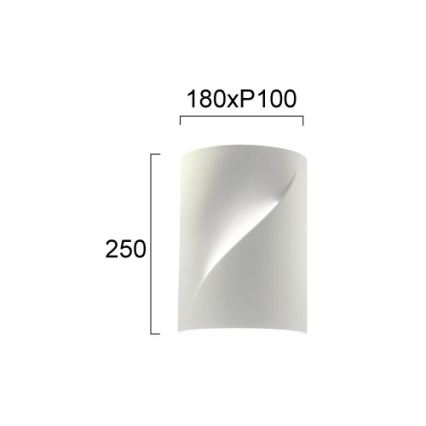 BLANC fali lámpa 2xE14/10W/230V fehér