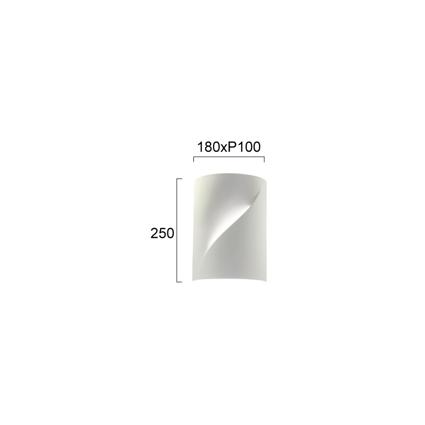 BLANC fali lámpa 2xE14/10W/230V fehér