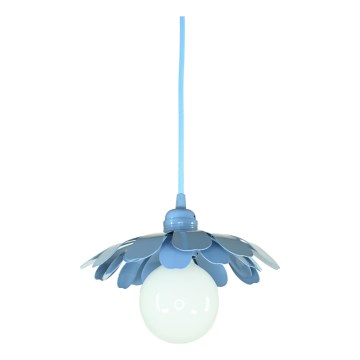 Bohemia-Design - Csillár kábellel, 1×E27/60W/230V, kék