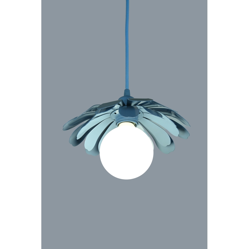 Bohemia-Design - Csillár kábellel, 1×E27/60W/230V, kék
