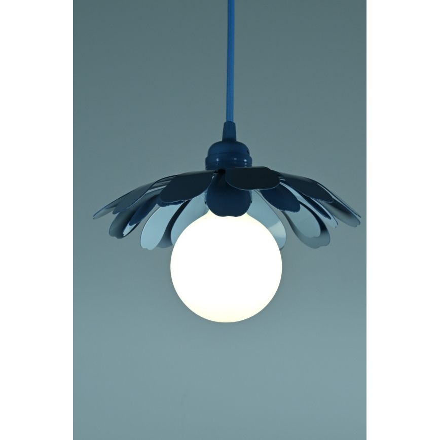 Bohemia-Design - Csillár kábellel, 1×E27/60W/230V, kék