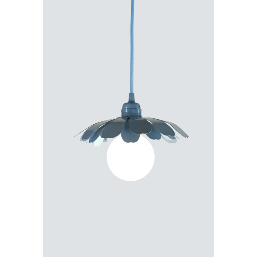 Bohemia-Design - Csillár kábellel, 1×E27/60W/230V, kék