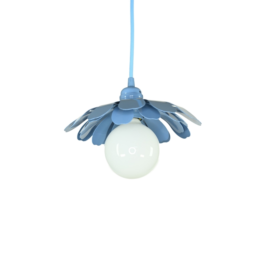 Bohemia-Design - Csillár kábellel, 1×E27/60W/230V, kék