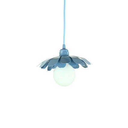Bohemia-Design - Csillár kábellel, 1×E27/60W/230V, kék
