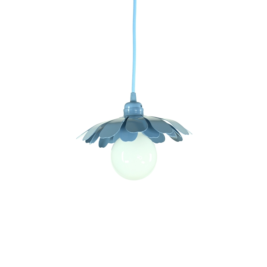 Bohemia-Design - Csillár kábellel, 1×E27/60W/230V, kék