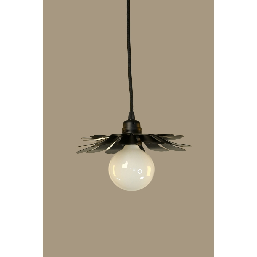 Bohemia-Design - Függőlámpa kábellel 1xE27/60W/230V fekete