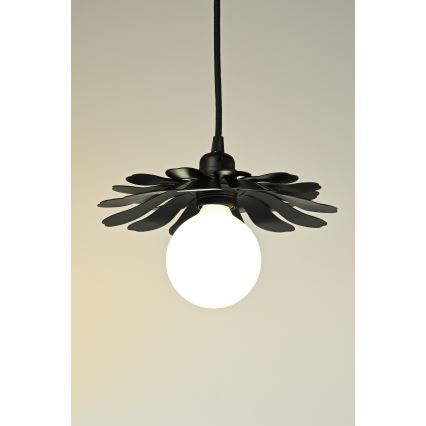 Bohemia-Design - Függőlámpa kábellel 1xE27/60W/230V fekete