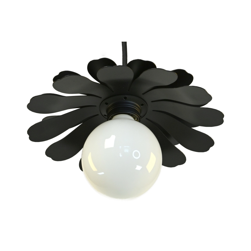 Bohemia-Design - Függőlámpa kábellel 1xE27/60W/230V fekete