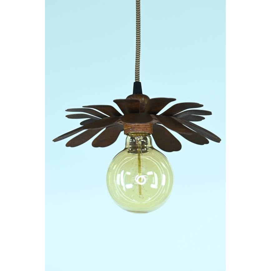 Bohemia-Design - Kábeles csillár 1xE27/60W/230V bronzszínű