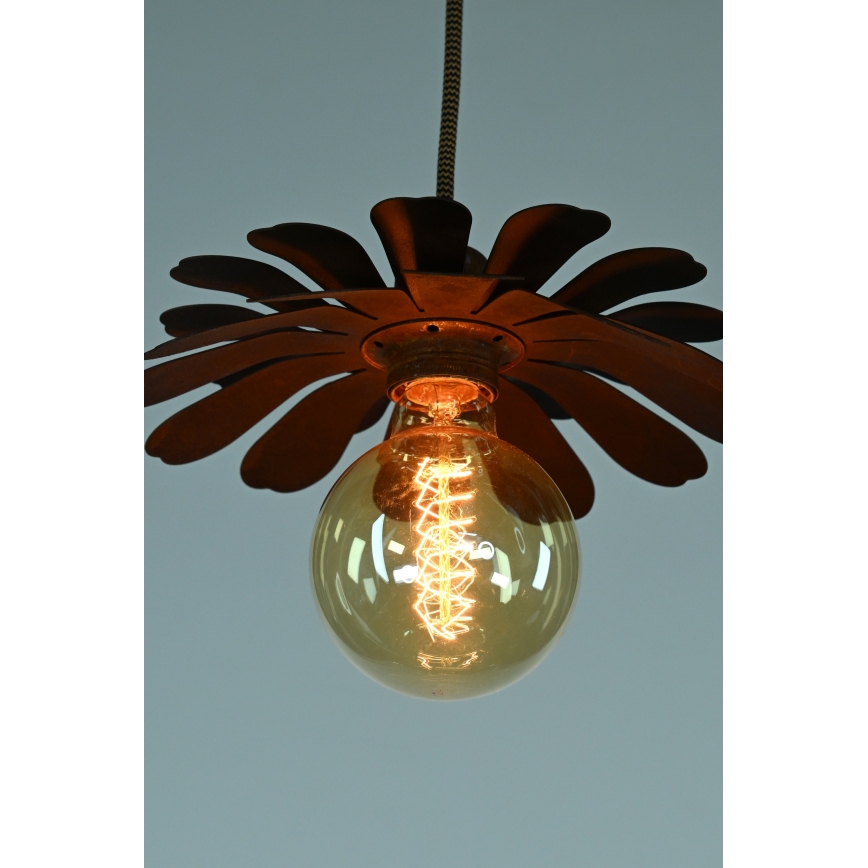 Bohemia-Design - Kábeles csillár 1xE27/60W/230V bronzszínű