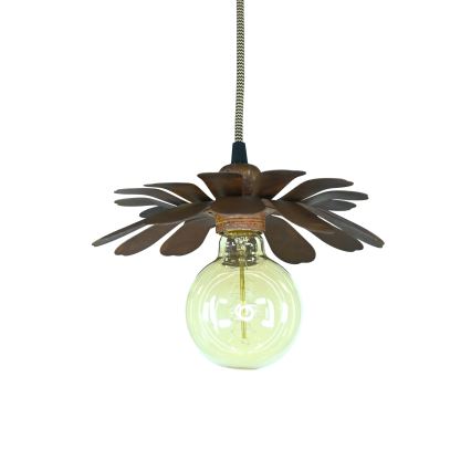Bohemia-Design - Kábeles csillár 1xE27/60W/230V bronzszínű