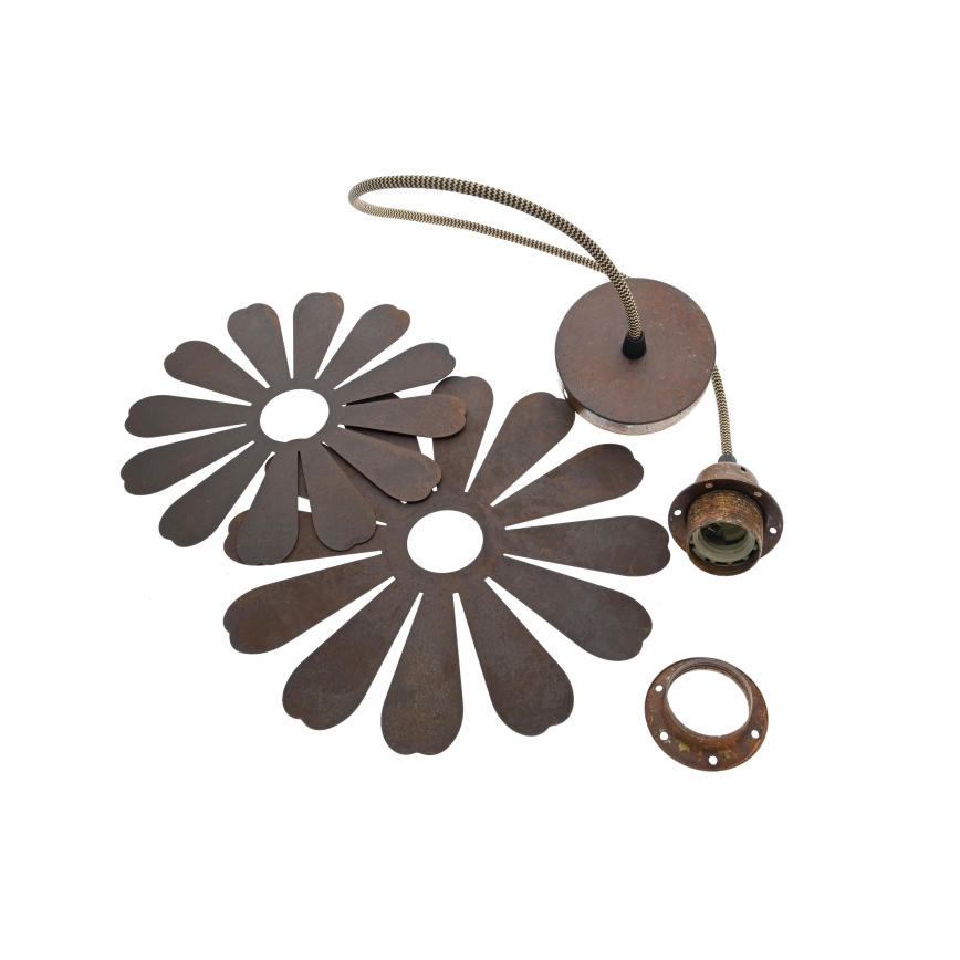 Bohemia-Design - Kábeles csillár 1xE27/60W/230V bronzszínű