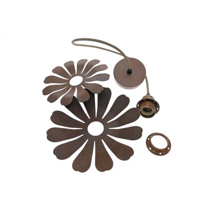 Bohemia-Design - Kábeles csillár 1xE27/60W/230V bronzszínű