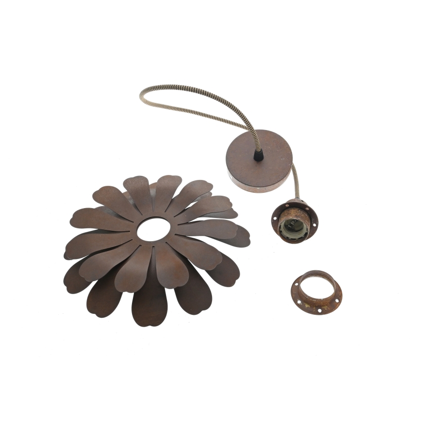 Bohemia-Design - Kábeles csillár 1xE27/60W/230V bronzszínű