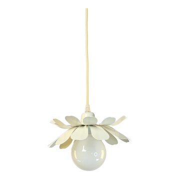 Bohemia-Design - Kábelre szerelt függőlámpa 1xE27/60W/230V krémszínű