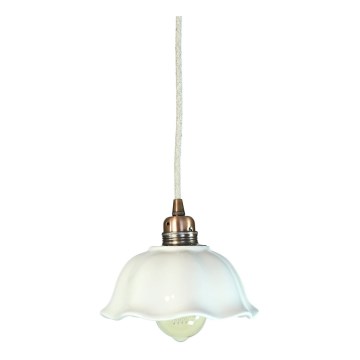 Bohemia-Design - Porcelán függeszték kábellel 1xE27/60W/230V