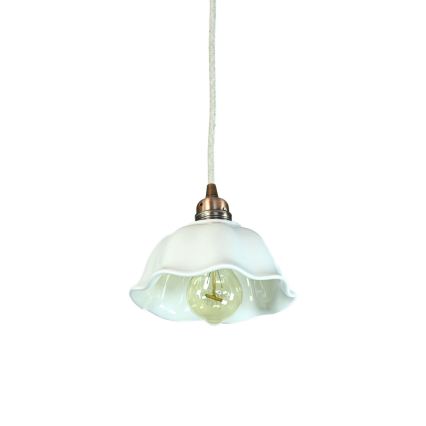 Bohemia-Design - Porcelán függeszték kábellel 1xE27/60W/230V
