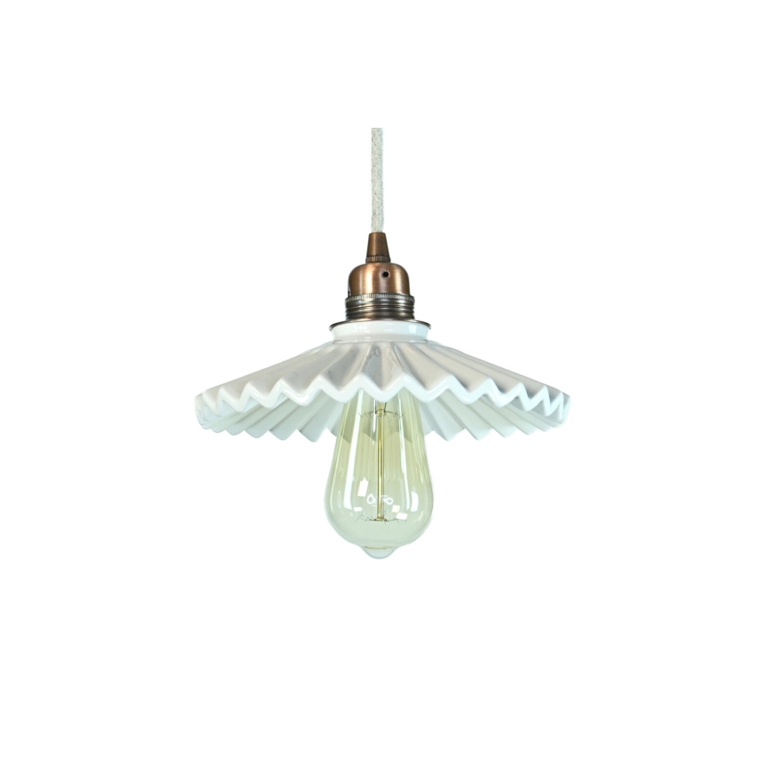 Bohemia-Design - Porcelán függeszték zsinórral 1xE27/60W/230V