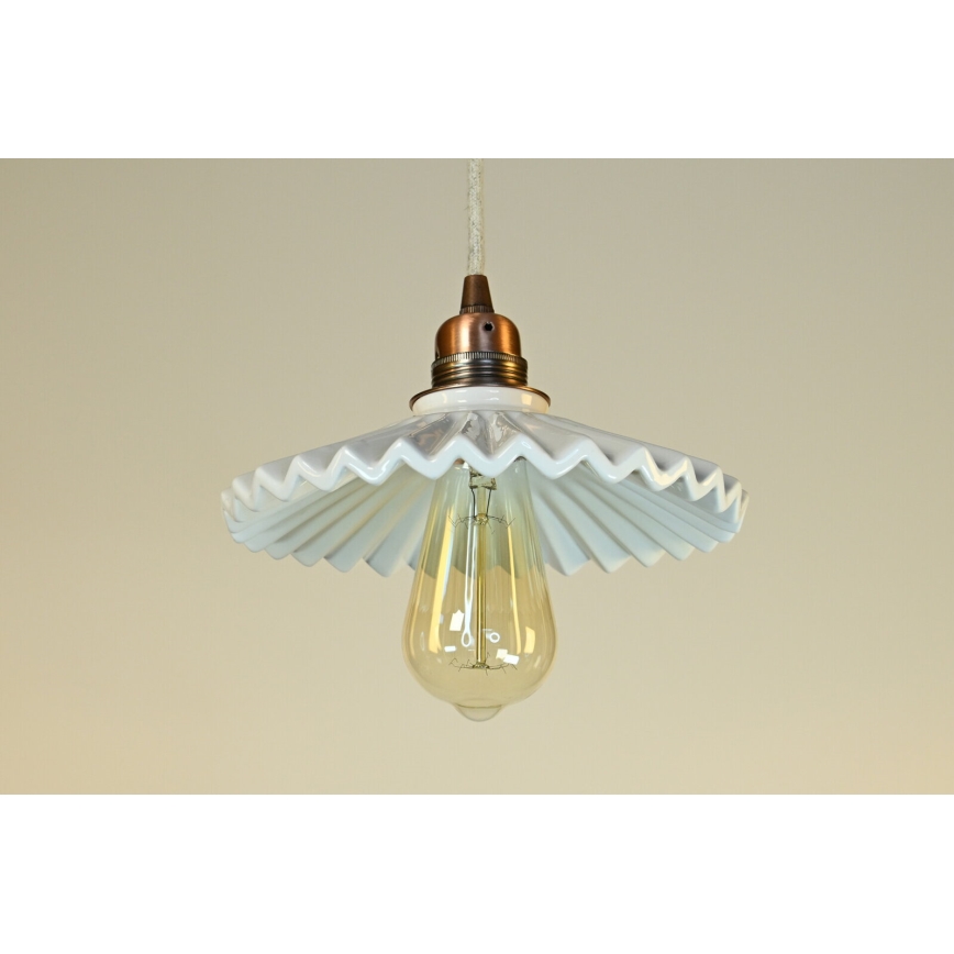 Bohemia-Design - Porcelán függeszték zsinórral 1xE27/60W/230V