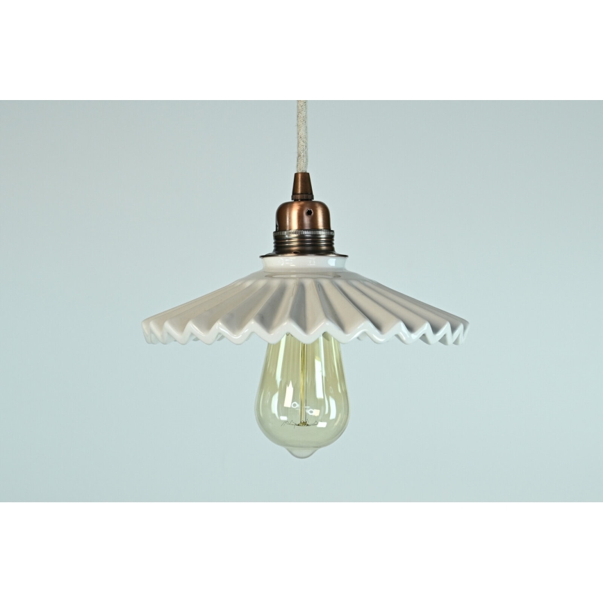 Bohemia-Design - Porcelán függeszték zsinórral 1xE27/60W/230V