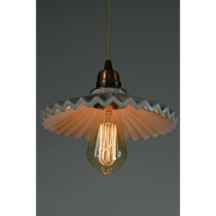 Bohemia-Design - Porcelán függeszték zsinórral 1xE27/60W/230V