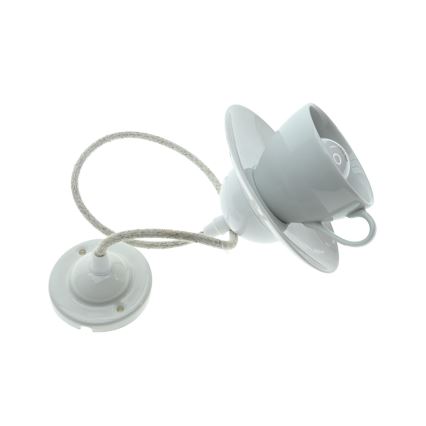 Bohemia-Design - Porcelán függőlámpa kábelen 1xE27/60W/230V