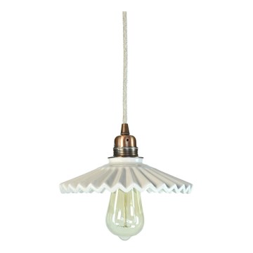 Bohemia-Design - Porcelán függőlámpa zsinóron 1xE27/60W/230V