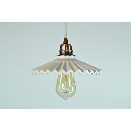 Bohemia-Design - Porcelán függőlámpa zsinóron 1xE27/60W/230V